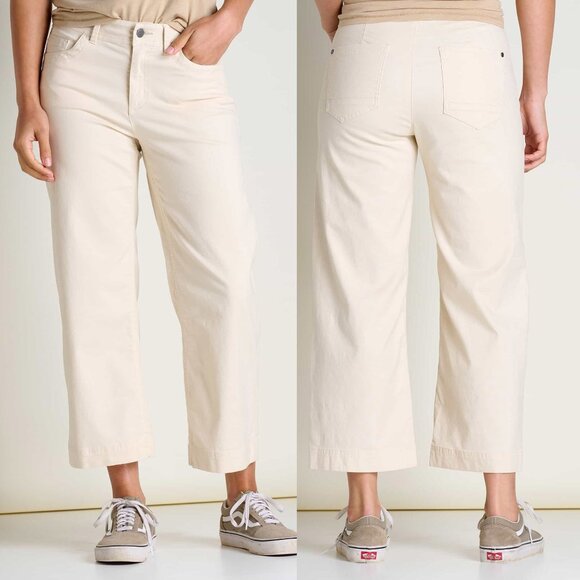 Like New Earthworks Wide Leg Pant Organic Cotton - Picture 2 of 15